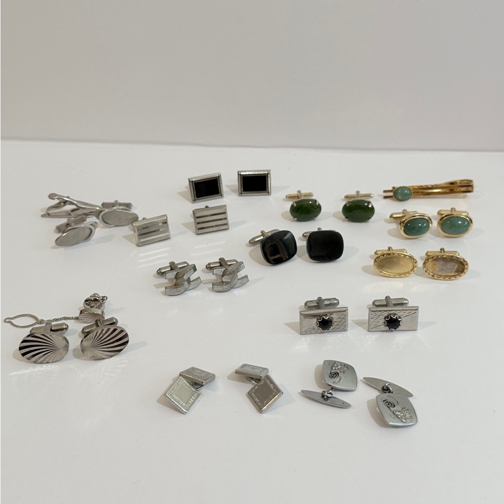 Assorted cufflinks vintage “Japan” Vintage